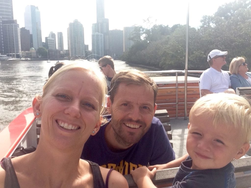 Ga met de gratis rondvaartboot door Brisbane, Australie