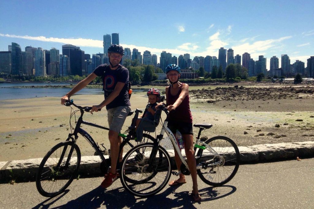 We fietsen niet alleen in San Francisco, maar ook in Vancouver