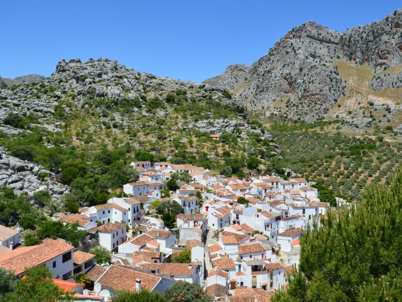 kenmerkend voor Andalusie: de witte dorpjes