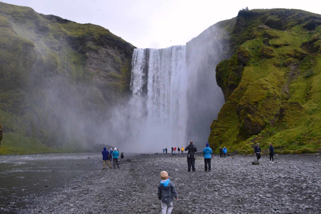 Overal watervallen hier in IJsland