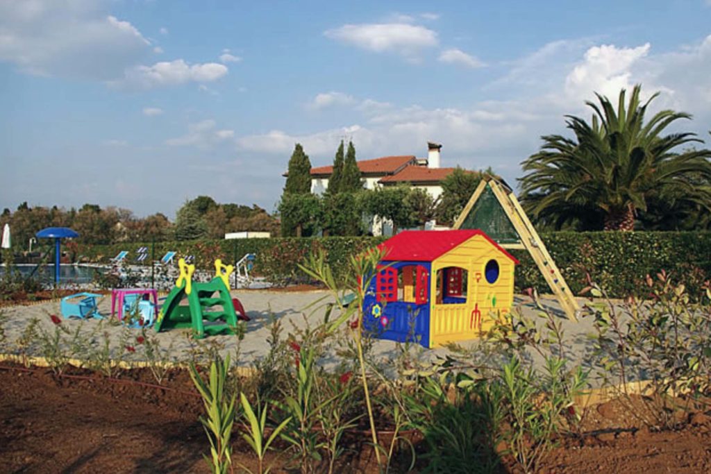 Speeltuintje bij je Agriturismo Italië met kinderen