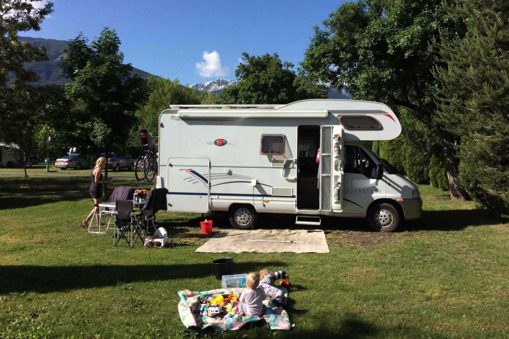 Deze camping vinden we met de ACSI camperplaatsen gids.