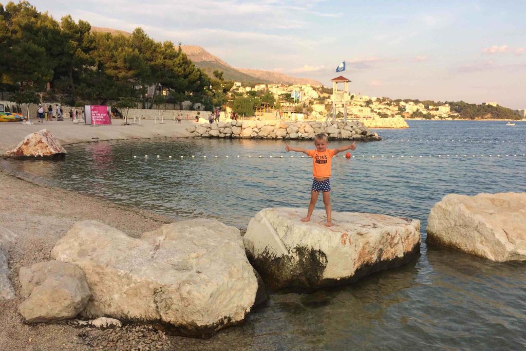 Zwemmen en strand, heerlijke camperreis door Kroatië