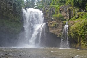 Watervallen tijdens onze vakantie op Bali met kind