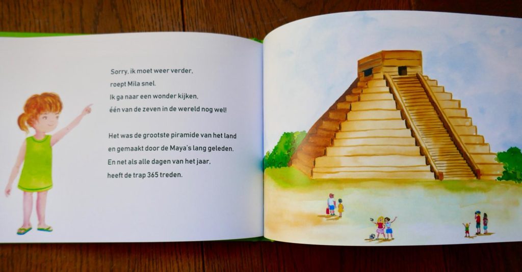 Cadeautips voor reizigers: kinderboekje Mila op reis in Mexico