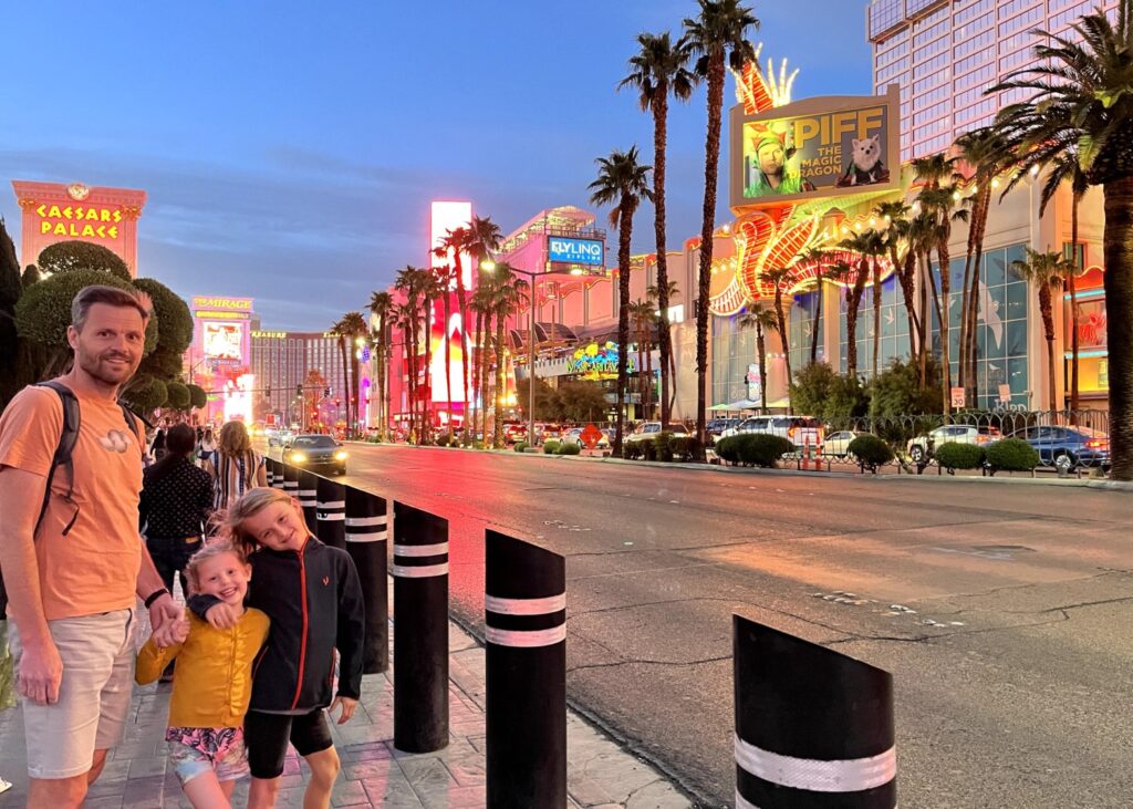 Las Vegas met kinderen!