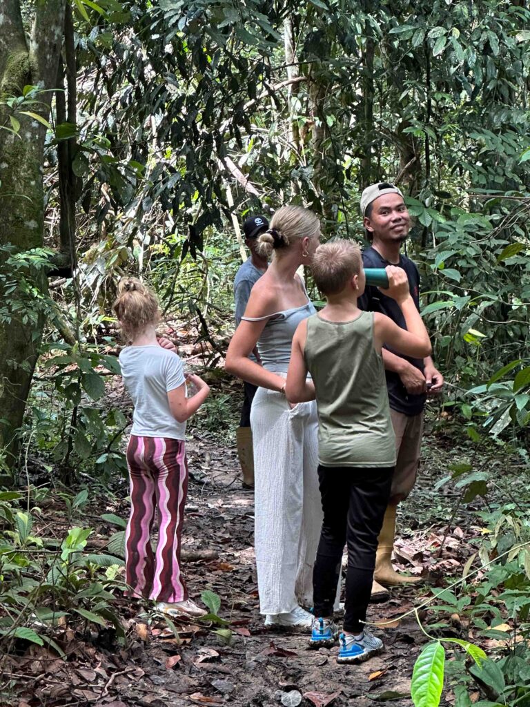 Borneo met kinderen - op zoek in de jungle