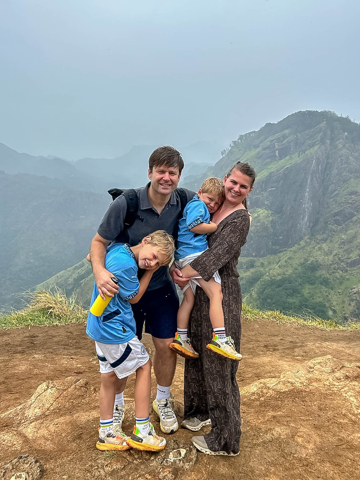 Rondreis Sri Lanka met kinderen - Gezin Richard en Maudy