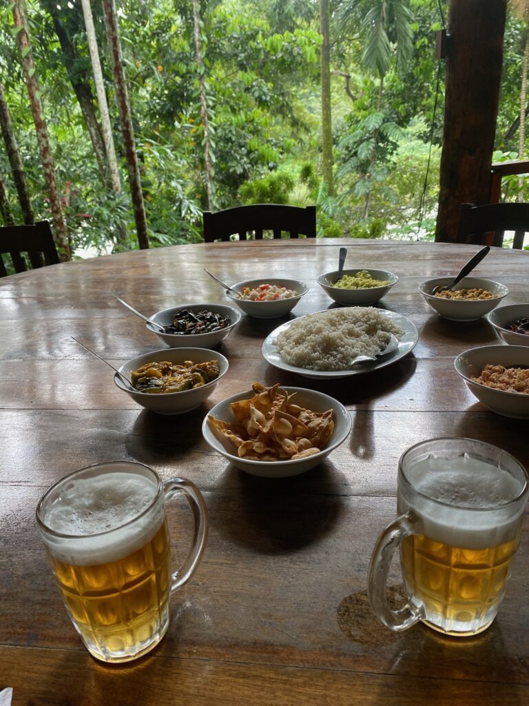 Raften in Sri Lanka met kinderen: het lekkerste eten van de hele reis