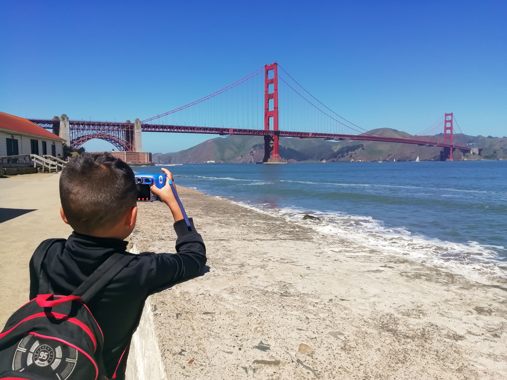 San Francisco met kinderen: Golden Gate Bridge
