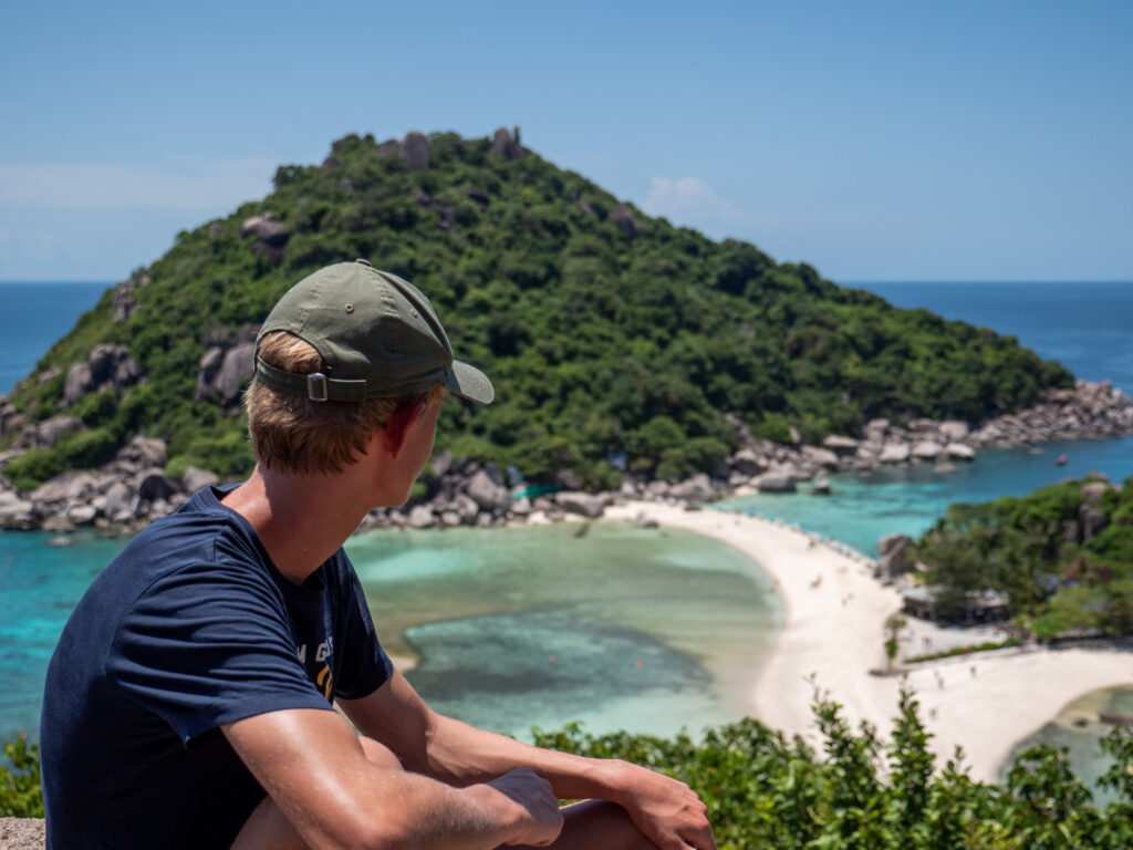 Welk eiland Thailand met kinderen: boottour vanaf Koh Tao naar Koh Nang Yuan

